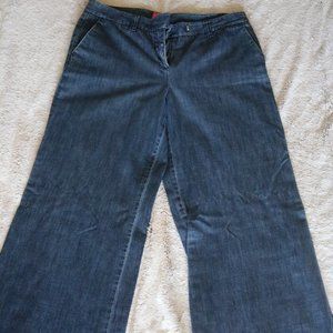 The Limited Cassidy Wide Leg Flare Jeans Size 10